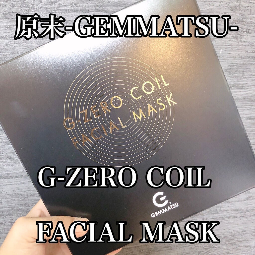 G-ZERO COIL FACIAL MASK/原末石鹸/美顔器・マッサージを使ったクチコミ(2枚目)