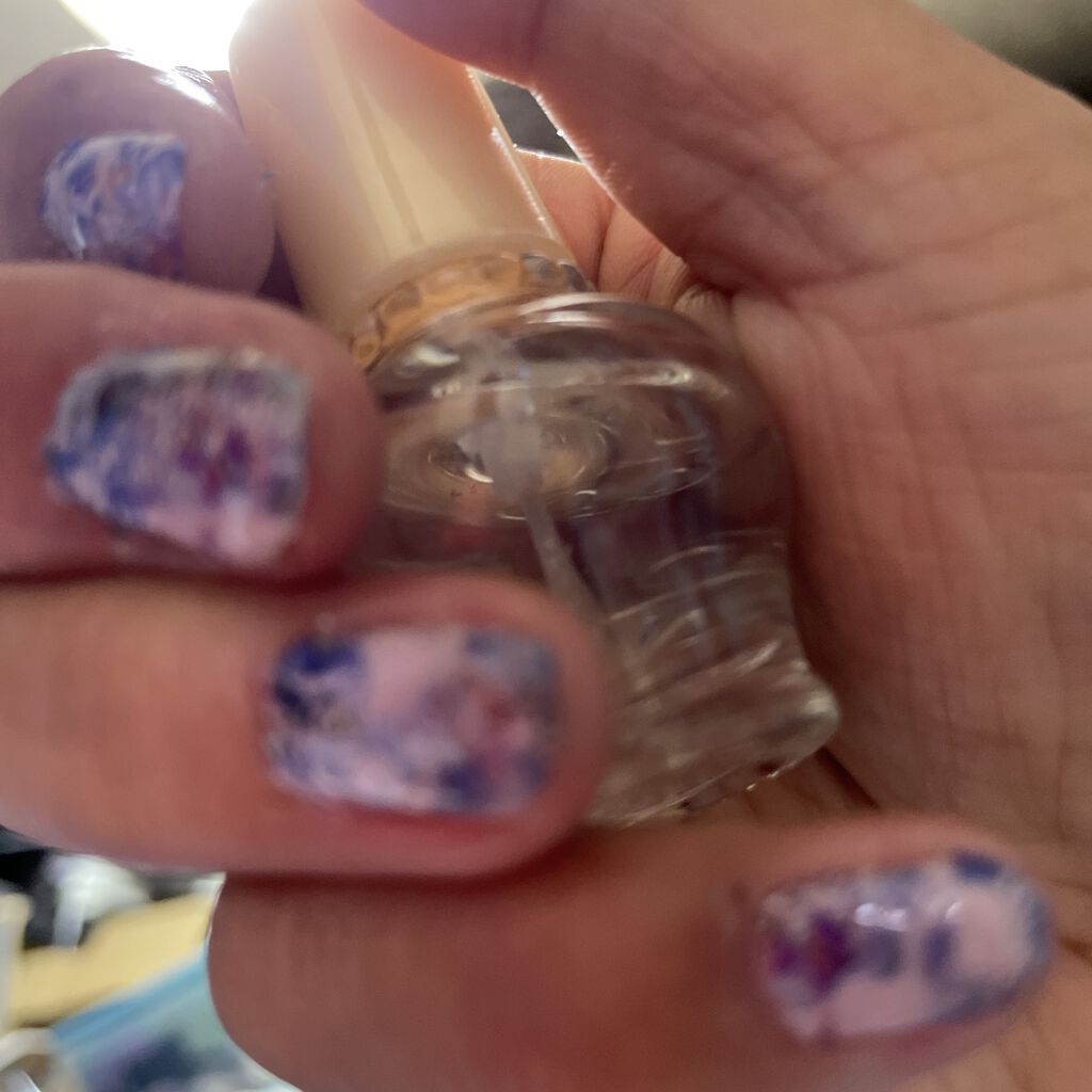 ガラスドロップジェルコート/MAJOLICA MAJORCA/ネイルトップコートを使ったクチコミ（1枚目）