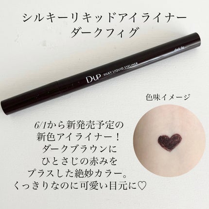シルキーリキッドアイライナーWP/D-UP/リキッドアイライナーを使ったクチコミ(2枚目)