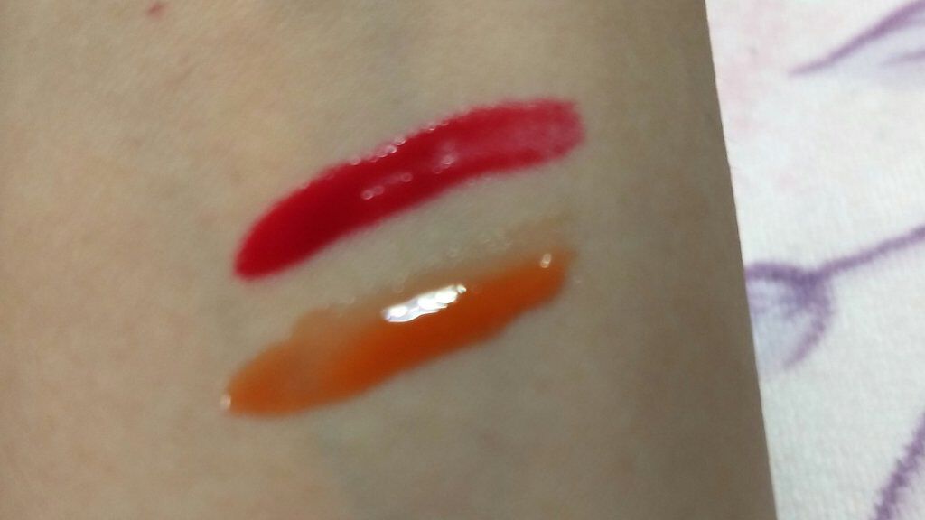 ニュアンスグロスオイル/excel/リップグロスを使ったクチコミ(3枚目)