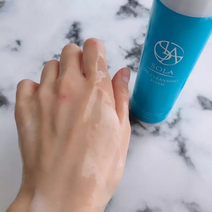 オイルクレンジングフォーム/SOLA/オイルクレンジングを使ったクチコミ(5枚目)