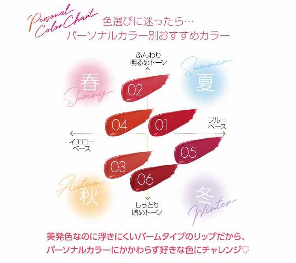 グレイズバームリップ/excel/口紅を使ったクチコミ（2枚目）