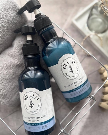 薬用スカルプケアシャンプー/トリートメント モイスト/WELLP/市販シャンプーを使ったクチコミ(4枚目)