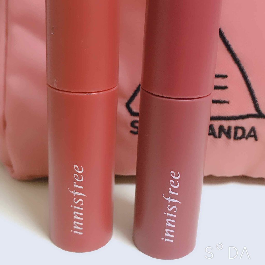 ビビッドコットン インクティント/innisfree/口紅を使ったクチコミ(1枚目)