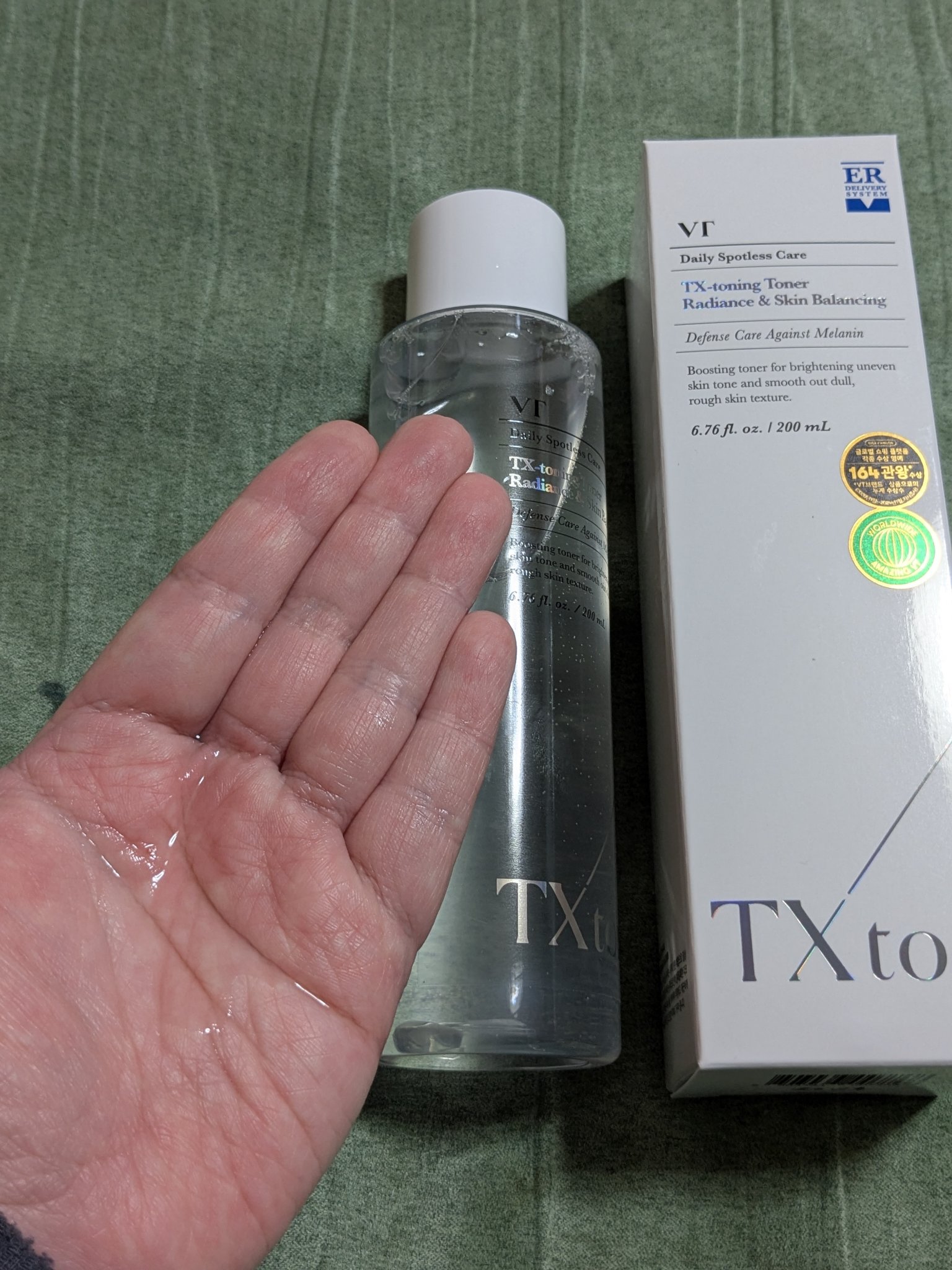 TXトーニングトナー/VT/化粧水を使ったクチコミ（2枚目）