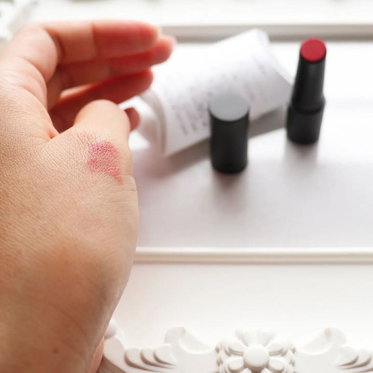 リベレイティッドマットリップス/Celvoke/口紅を使ったクチコミ（3枚目）