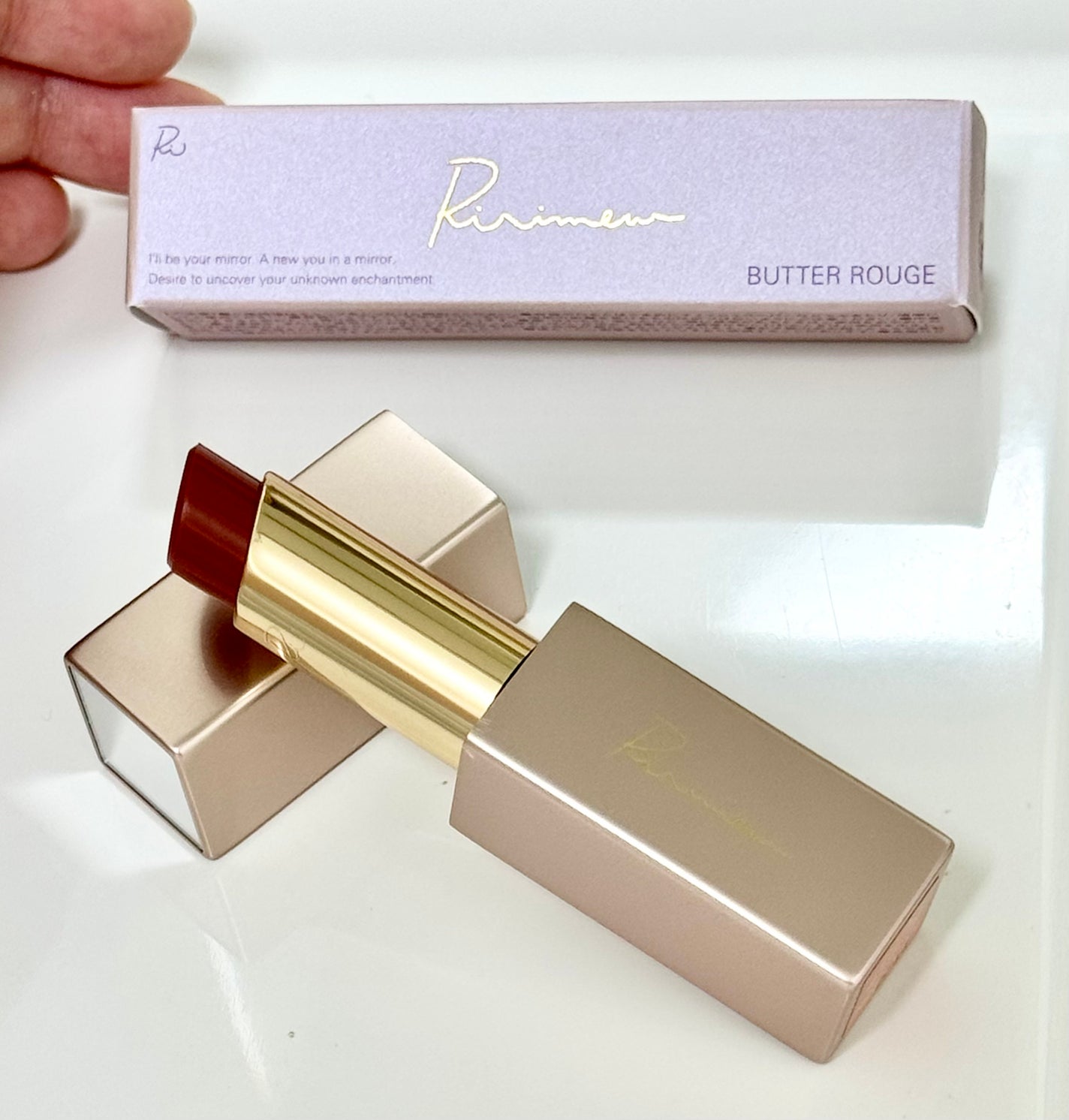 tori@フォロバ on LIPS 「【使った商品】Ririmewバタールージュ04BAREORAN..」(1枚目)