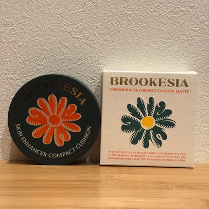 スキンエンハンサー コンパクト クッション (マット)/BROOKESIA/クッションファンデーションを使ったクチコミ(1枚目)