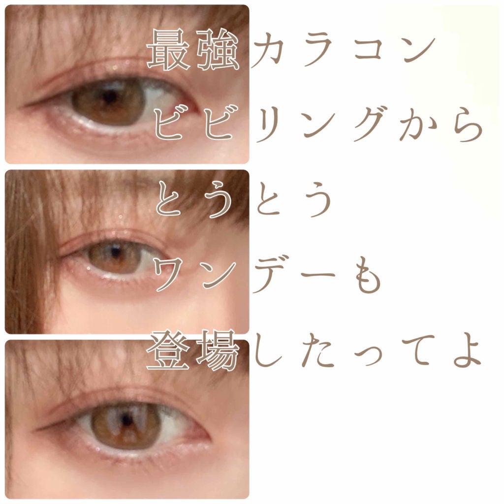 ViVi Ring 1Month/OLENS/カラーコンタクトレンズを使ったクチコミ(1枚目)