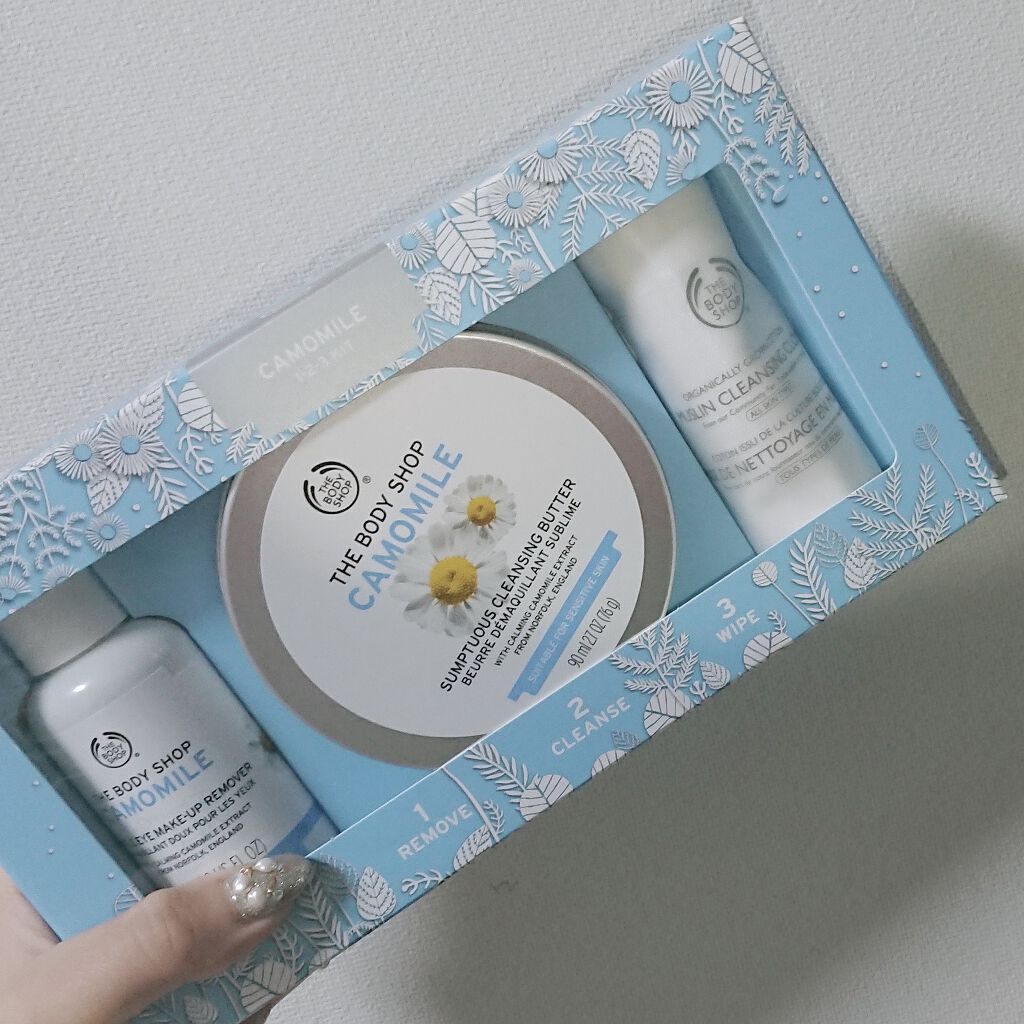 カモマイル サンプチュアス クレンジングバター/THE BODY SHOP/クレンジングバームを使ったクチコミ（1枚目）