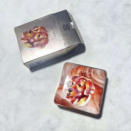 アニマルアイシャドウ(4シェード)/ZEESEA/アイシャドウパレットを使ったクチコミ(6枚目)