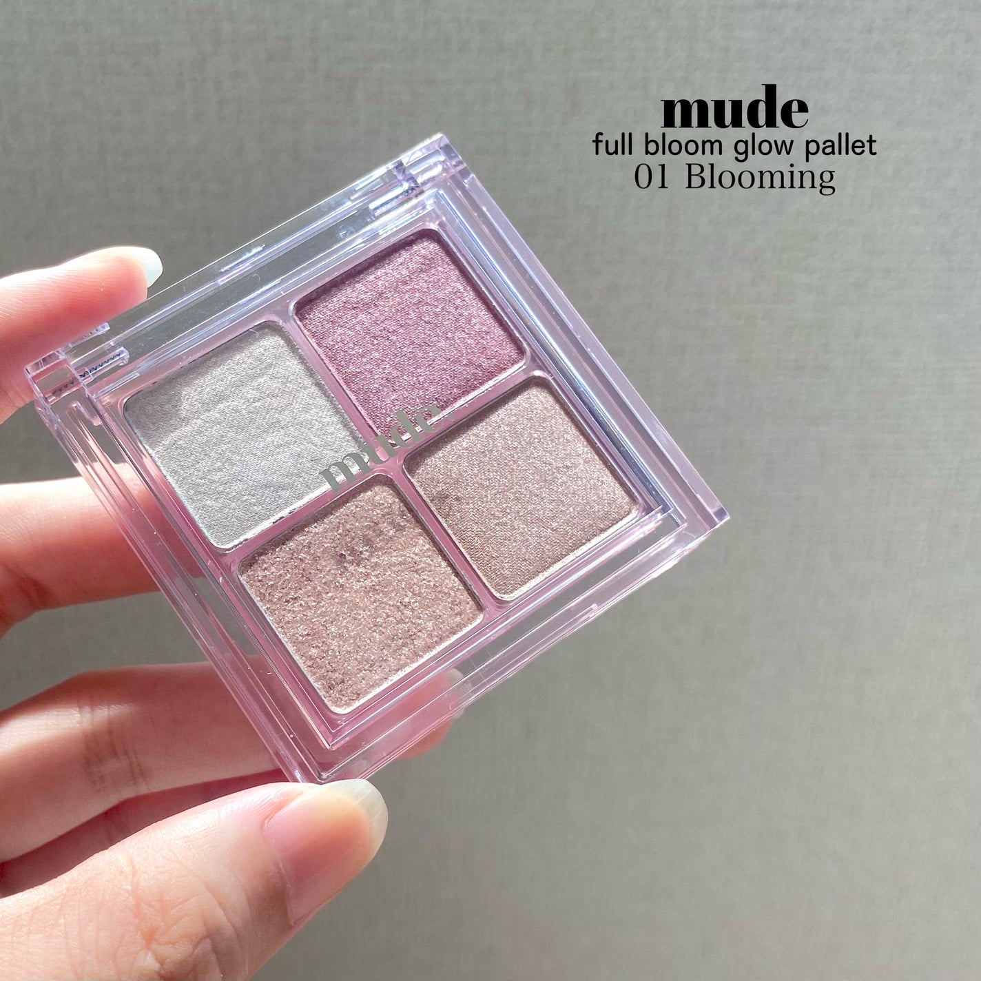 フルブルームグロウパレット/mude/アイシャドウパレットを使ったクチコミ(2枚目)