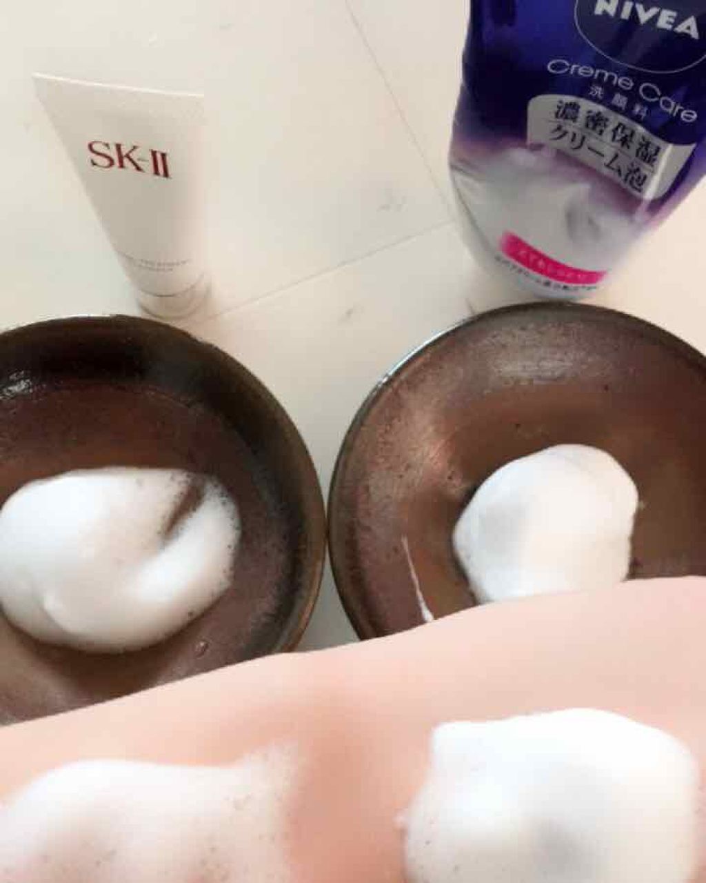 ニベア クリームケア洗顔料 とてもしっとり/ニベア/洗顔フォームを使ったクチコミ（3枚目）