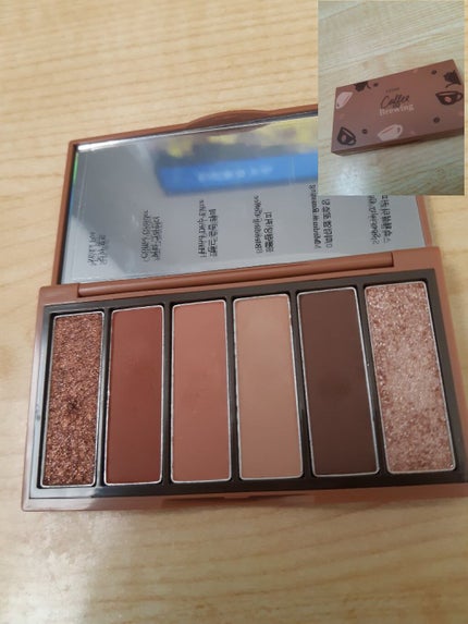 プレイカラーアイズミニ コーヒーブリュー/ETUDE/アイシャドウパレットを使ったクチコミ(1枚目)