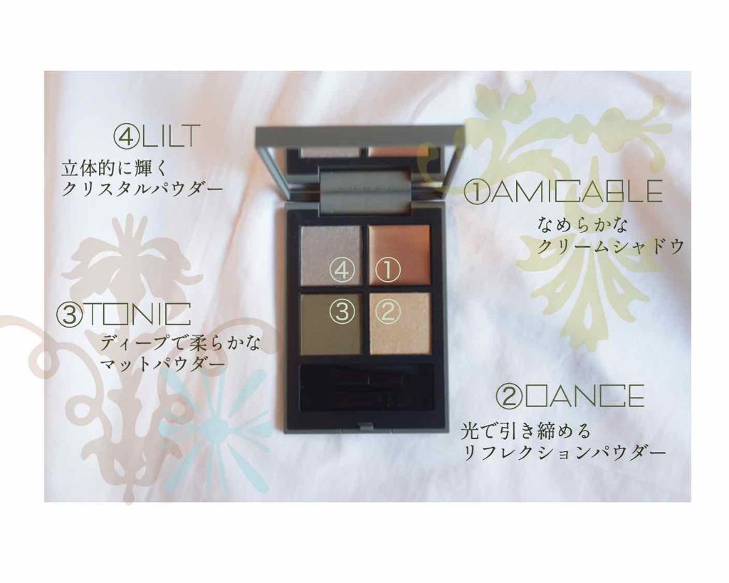 ディメンショナルビジョンアイパレット/THREE/アイシャドウパレットを使ったクチコミ（2枚目）