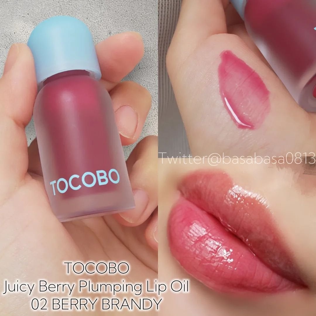 ジューシーベリープランピングリップオイル/TOCOBO/リップグロスを使ったクチコミ(1枚目)