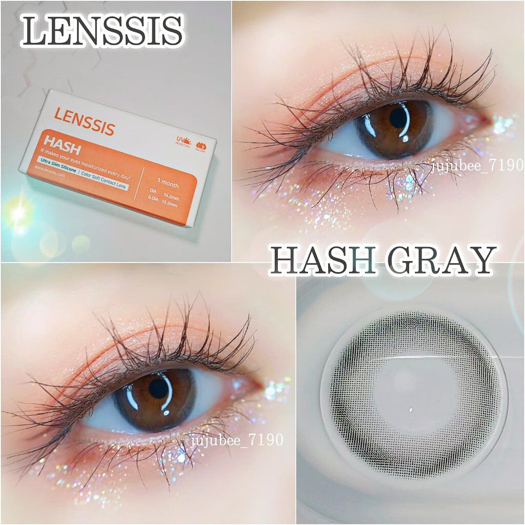 ハッシュシリーズ/LENSSIS/カラーコンタクトレンズを使ったクチコミ（1枚目）