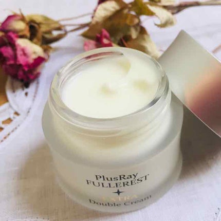 フラーレストエクストラダブルクリーム/PlusRay/フェイスクリームを使ったクチコミ(2枚目)