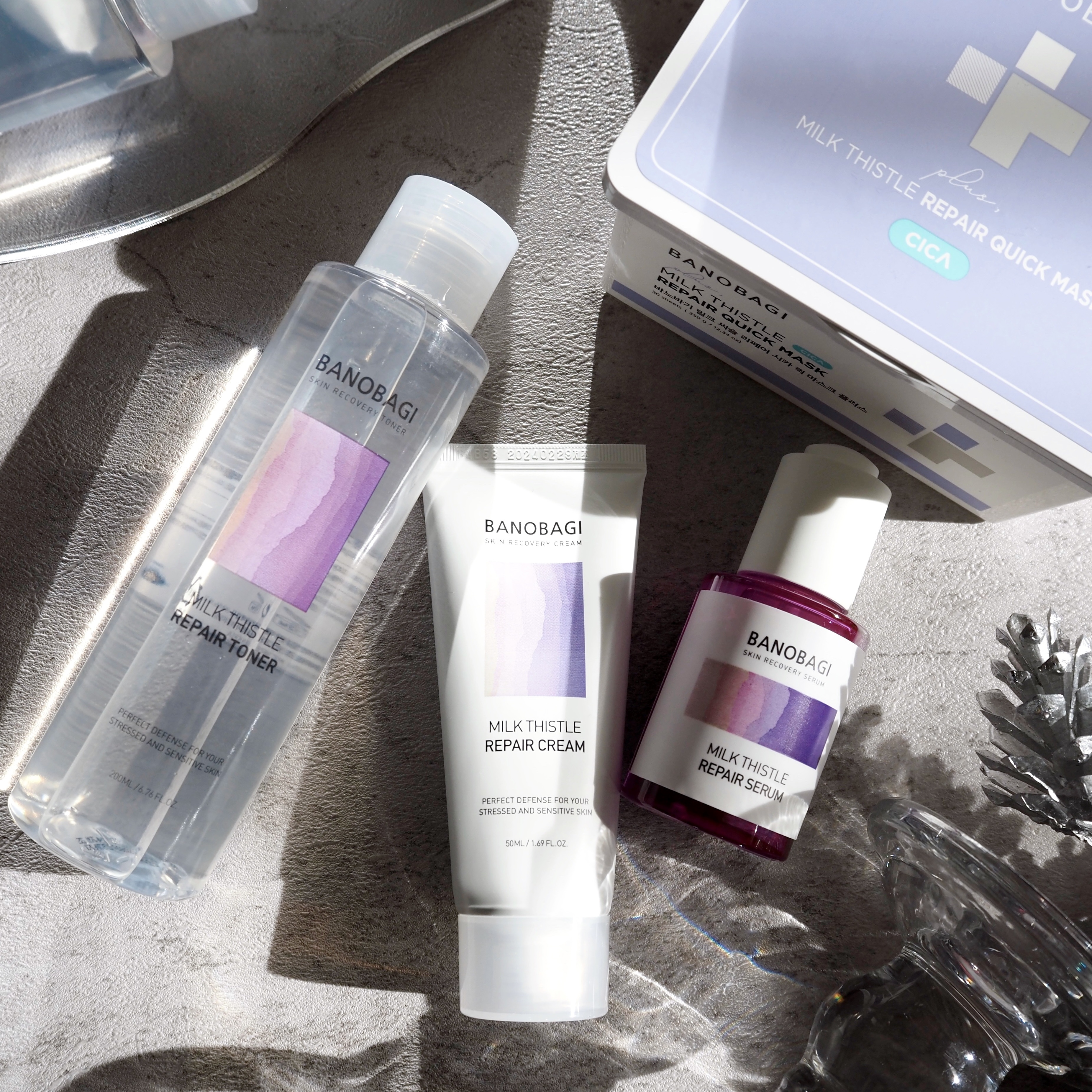 ミルクシスル リペアセラム/BANOBAGI/美容液を使ったクチコミ（1枚目）