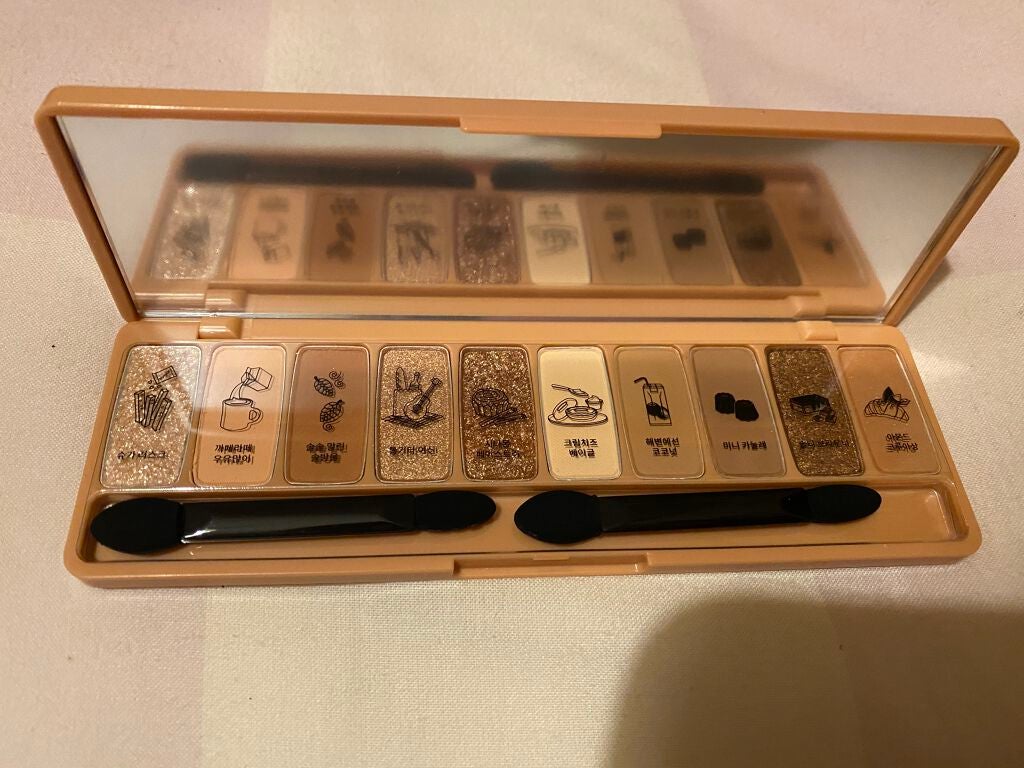 プレイカラー アイシャドウ/ETUDE/アイシャドウパレットを使ったクチコミ(4枚目)