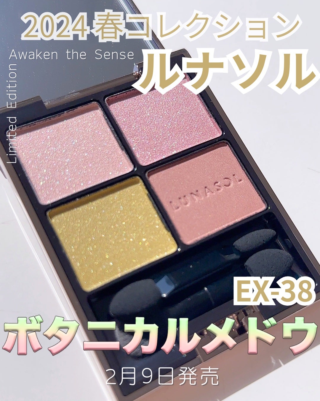 アイカラーレーション/LUNASOL/アイシャドウパレットを使ったクチコミ(1枚目)