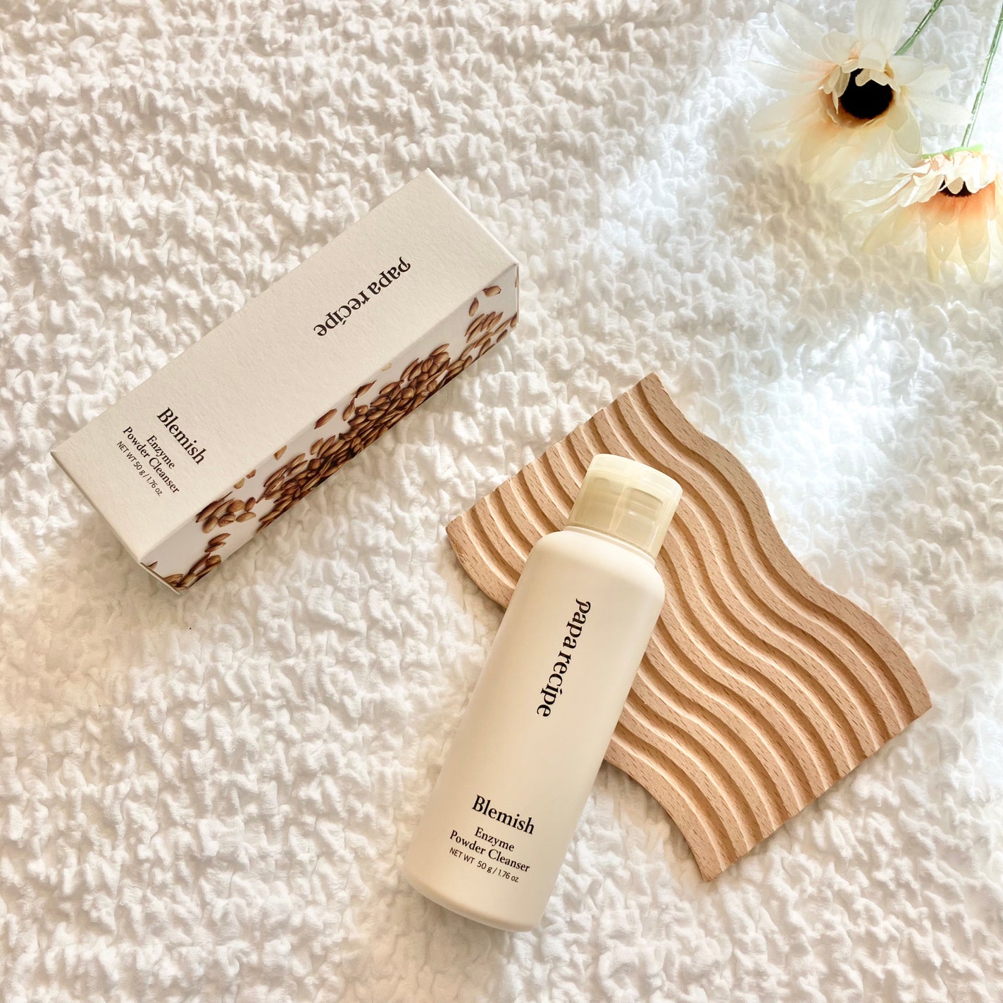 ブレミッシュ 酵素 洗顔パウダー/PAPA RECIPE/洗顔パウダーを使ったクチコミ(1枚目)