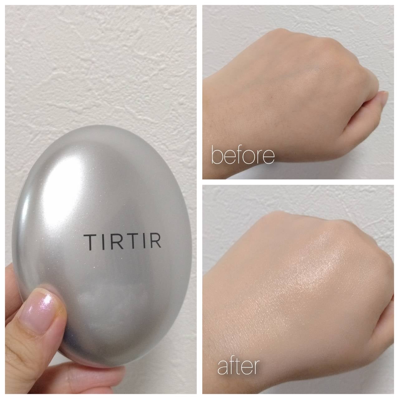 マスクフィットオーラクッション/TIRTIR(ティルティル)/クッションファンデーションを使ったクチコミ(2枚目)