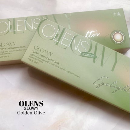 Glowy 1day/OLENS/ワンデー(1DAY)カラコンを使ったクチコミ(2枚目)