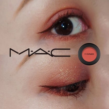 パウダー キス アイシャドウ デボーテッド トゥ チリ/M・A・C/単色アイシャドウを使ったクチコミ(1枚目)