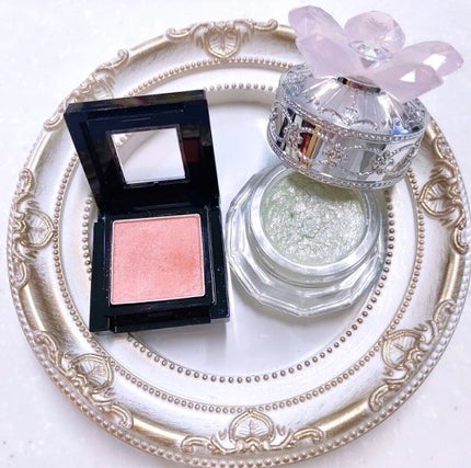 ジルスチュアート クリスタルブルーム ジェリービジュー 10 Blissful Breeze/JILL STUART/ジェル・クリームアイシャドウを使ったクチコミ(1枚目)