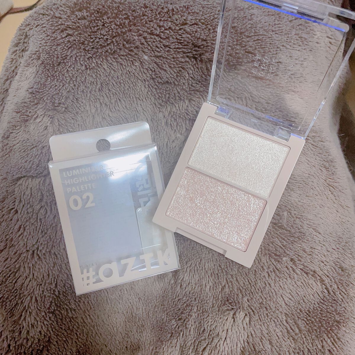 N&D パールハイライト/aZTK/パウダーハイライトを使ったクチコミ（1枚目）