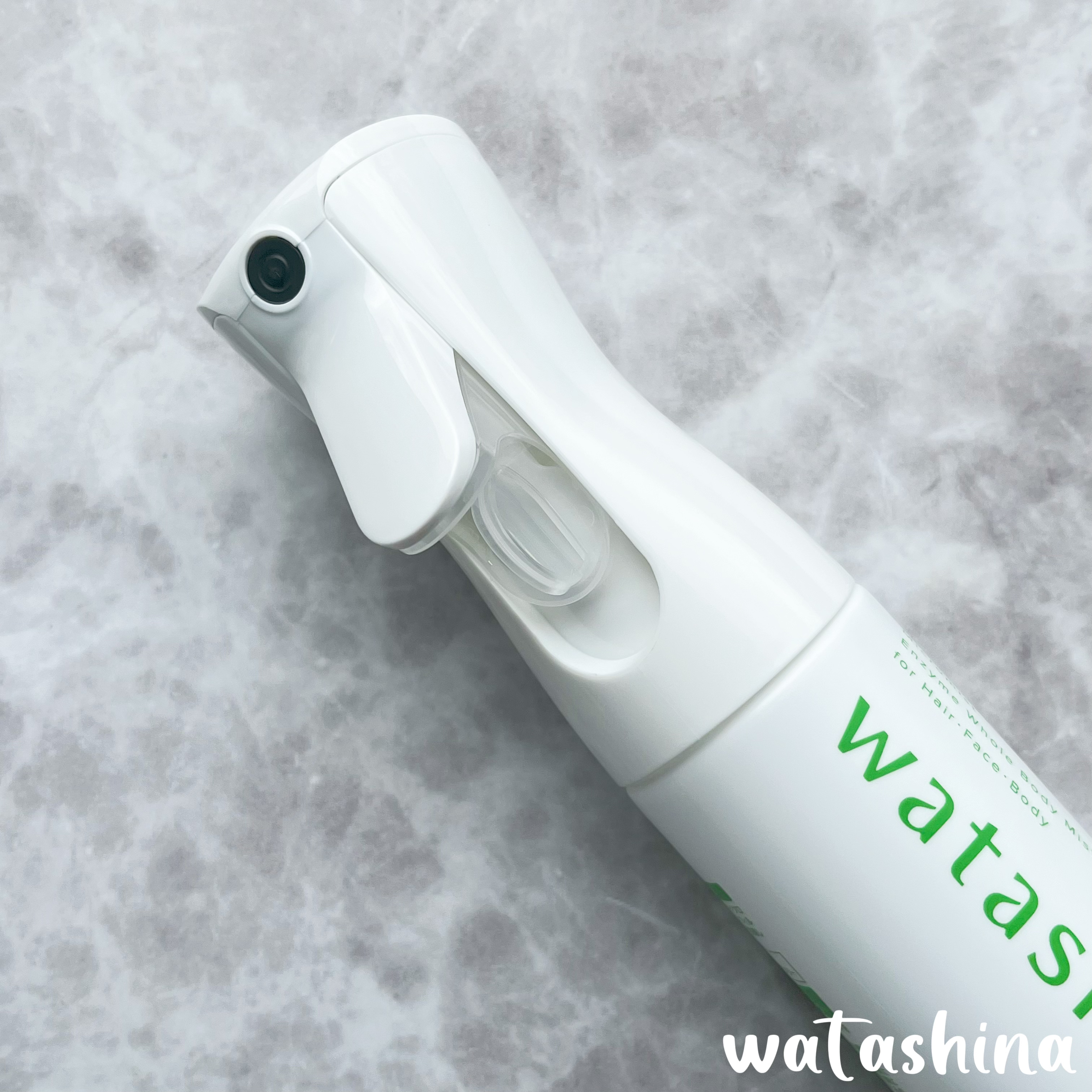 オールインワン全身酵素ミスト/Watashina/化粧水を使ったクチコミ（3枚目）