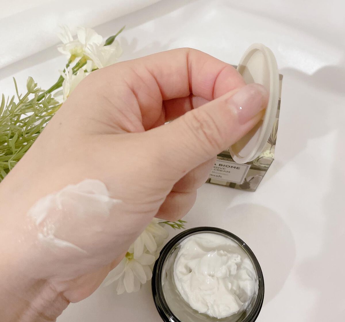 Marine Care Rich Cream /heimish/フェイスクリームを使ったクチコミ(8枚目)