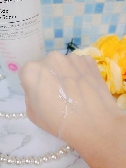 Wonder Ceramide Mochi Toner(トニーモリーワンダーCモチトナー)/TONYMOLY/化粧水を使ったクチコミ(2枚目)