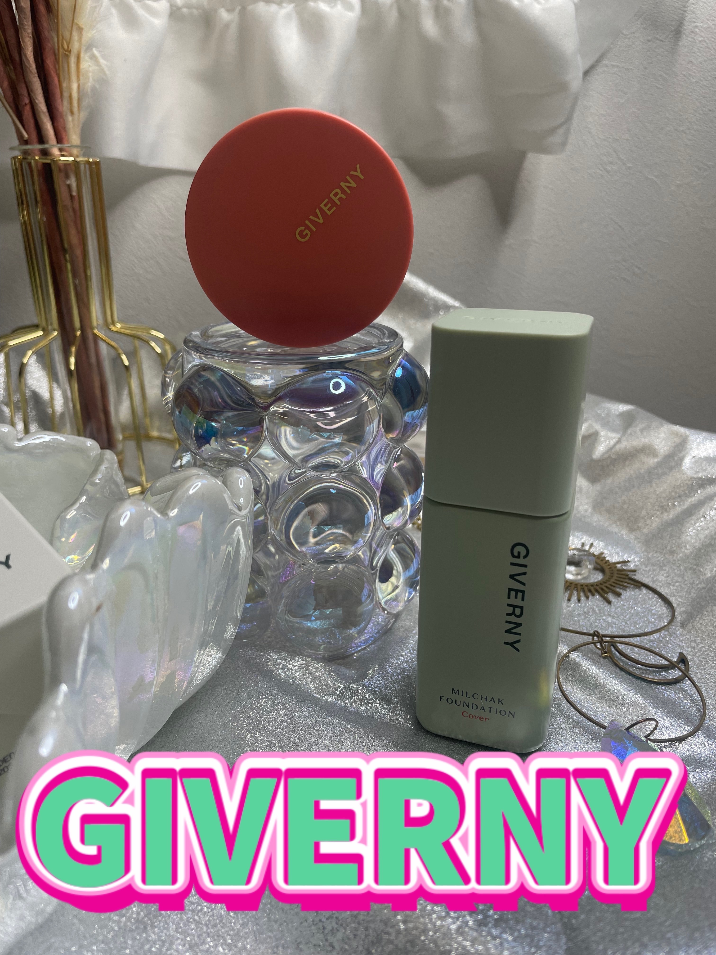 ジヴェルニー 密着カバーファンデーション 23 ミディアムベージュ/GIVERNY/リキッドファンデーションを使ったクチコミ（1枚目）