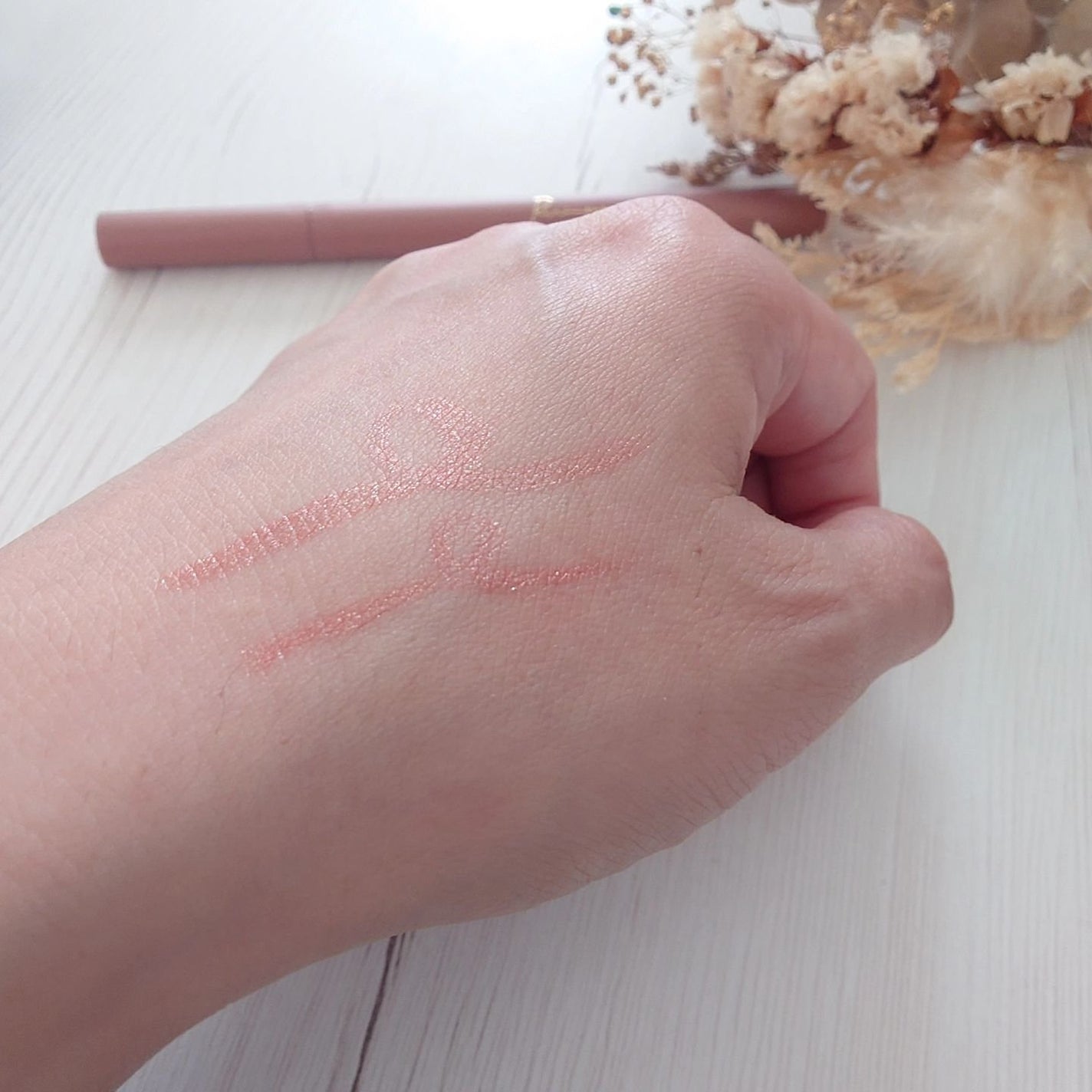 ウォータリーラメライナー/Ririmew/リキッドアイライナーを使ったクチコミ(5枚目)