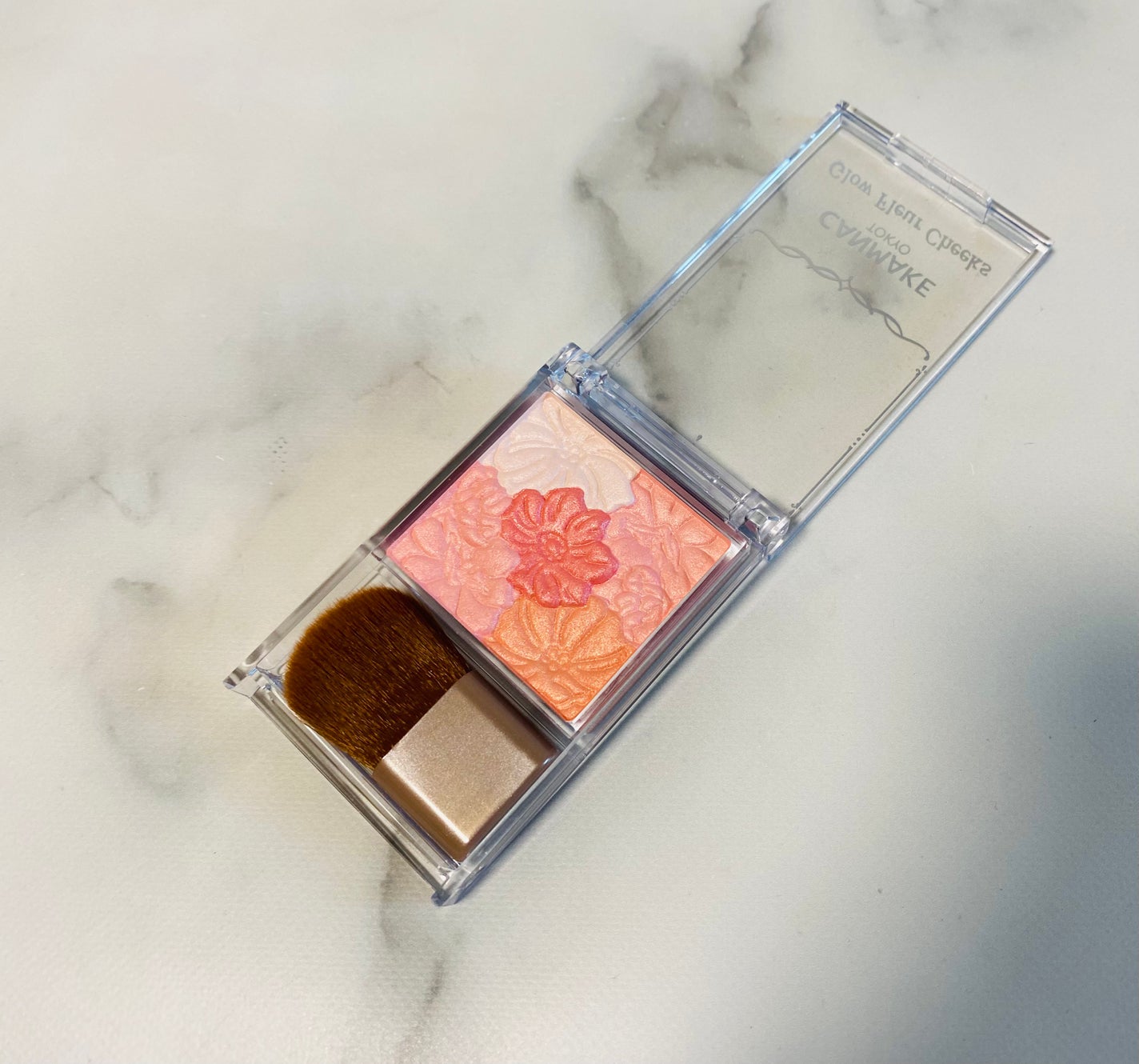 グロウフルールチークス/キャンメイク/パウダーチークを使ったクチコミ(2枚目)