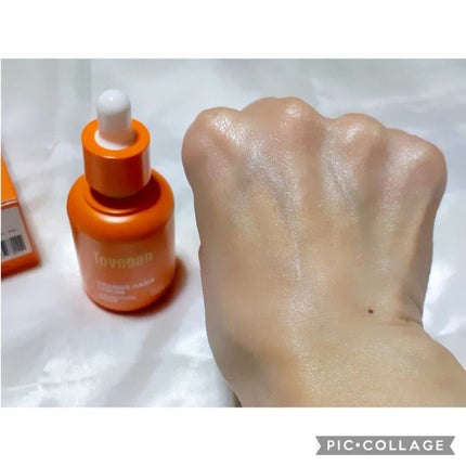 カラーフードシリーズオレンジオアシスセラム/Tovegan/美容液を使ったクチコミ(5枚目)