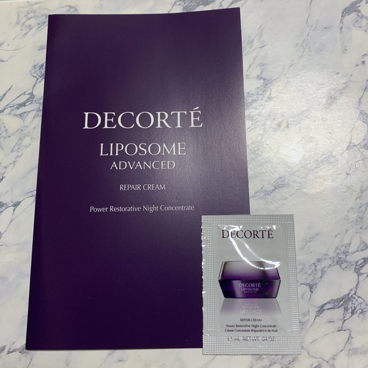 リポソーム アドバンスト　リペアクリーム/DECORTÉ/フェイスクリームを使ったクチコミ（1枚目）