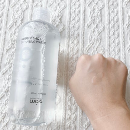 ダブルショットクレンジングウォーター/LUOKI/クレンジングウォーターを使ったクチコミ(2枚目)