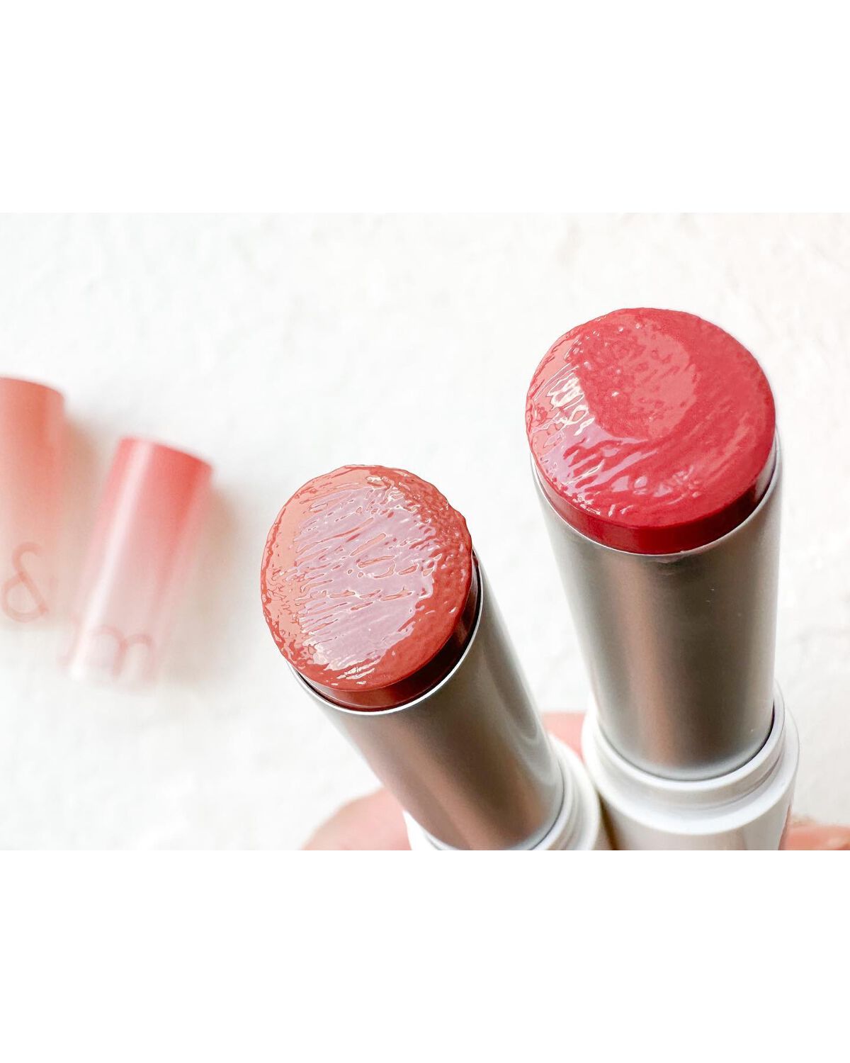 グラスティングメルティングバーム/rom&nd/リップバームを使ったクチコミ(1枚目)