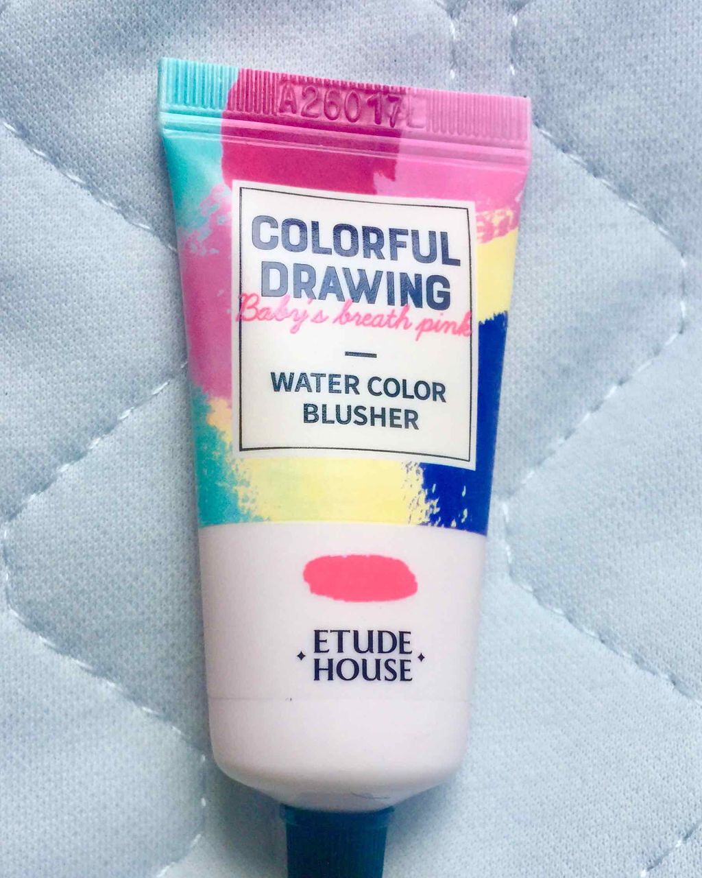 カラフルドローイング ウォーターカラーチーク/ETUDE/リキッドチークを使ったクチコミ（1枚目）