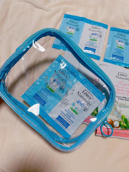 レイヴィー クリームバス ゴートミルク パウチ/Leivy/保湿系入浴剤を使ったクチコミ(2枚目)