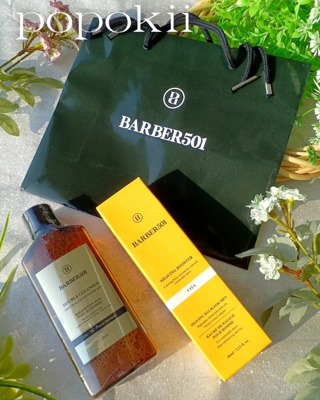 シェービングブースター Ｔ（ティーツリー）/BARBER501/ムダ毛ケアを使ったクチコミ（2枚目）