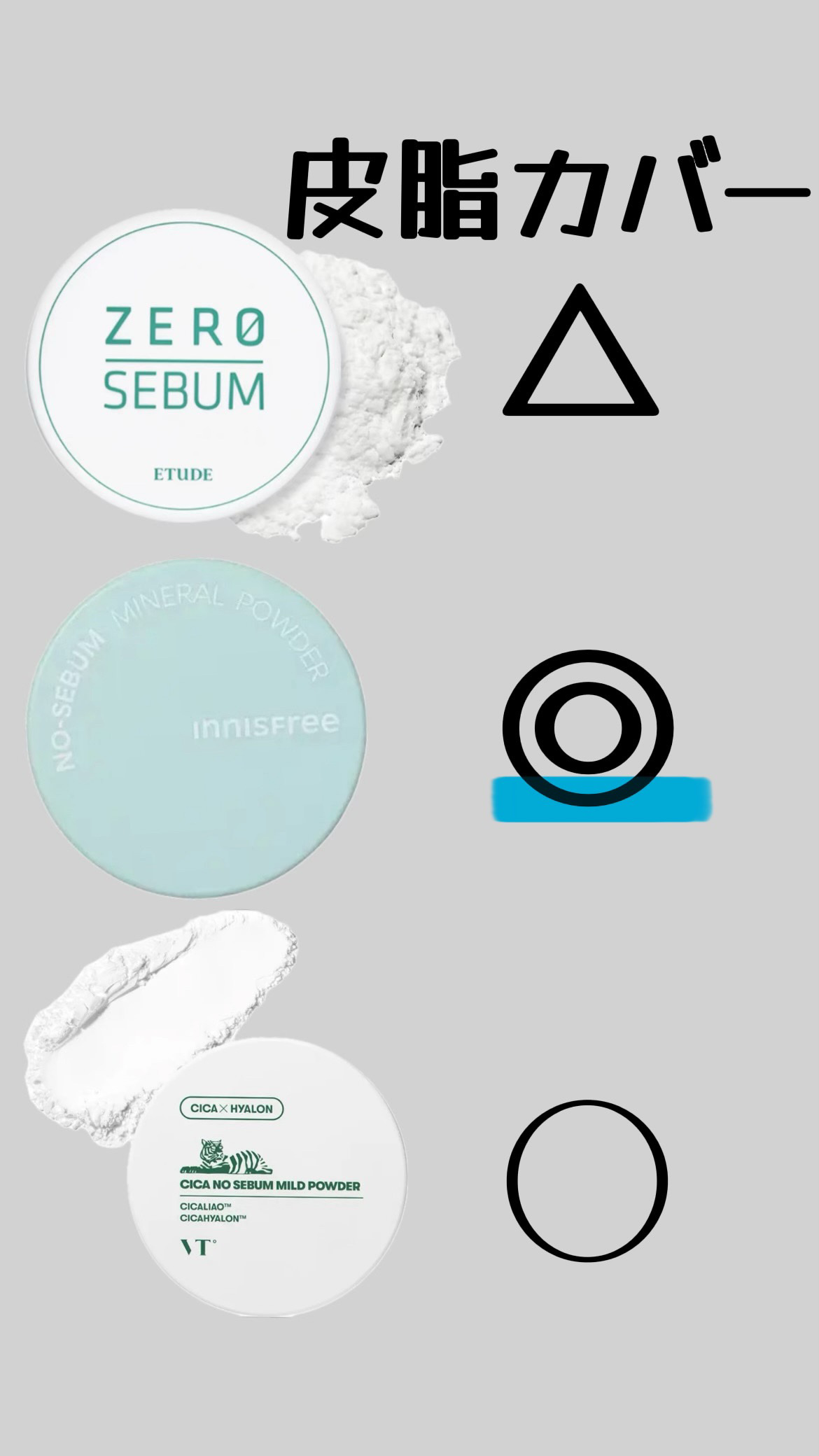 ノーセバム　ミネラルパウダー　N/innisfree/ルースパウダーを使ったクチコミ（3枚目）