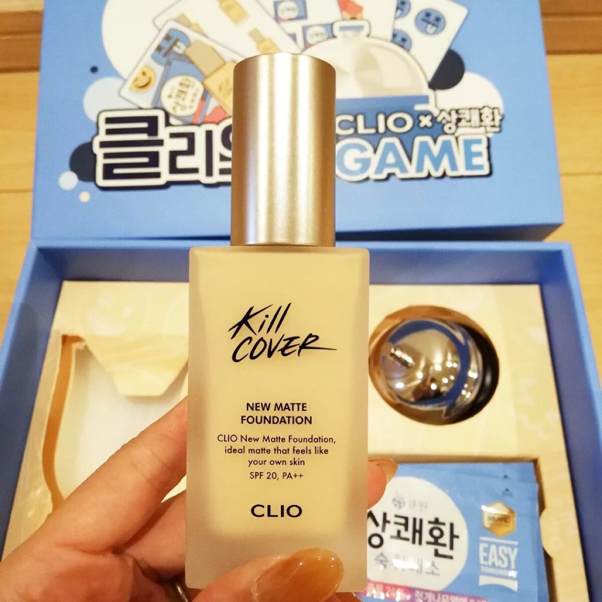 キルカバーニューマットファンデーション/CLIO/リキッドファンデーションを使ったクチコミ(3枚目)