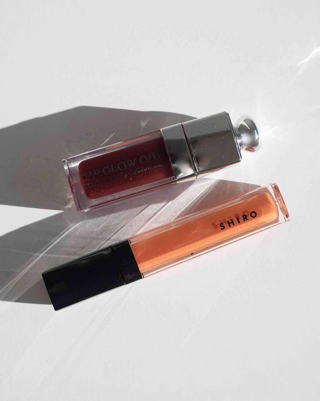 エッセンスリップオイルカラー/SHIRO/リップオイルを使ったクチコミ（3枚目）