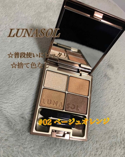 スキンモデリングアイズ/LUNASOL/アイシャドウパレットを使ったクチコミ(1枚目)