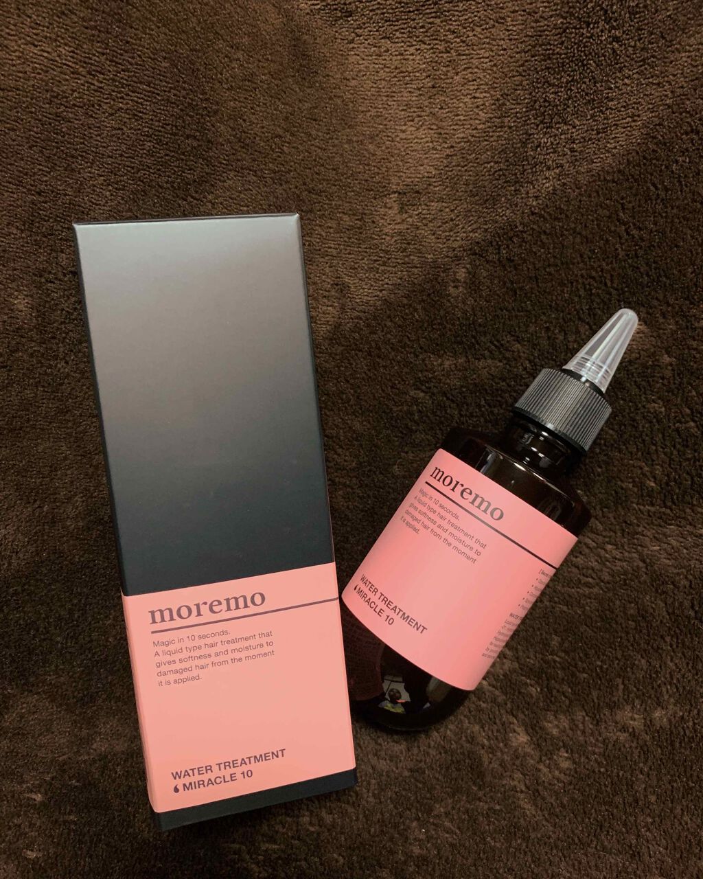 ウォータートリートメントミラクル10/moremo/洗い流すヘアトリートメントを使ったクチコミ(1枚目)