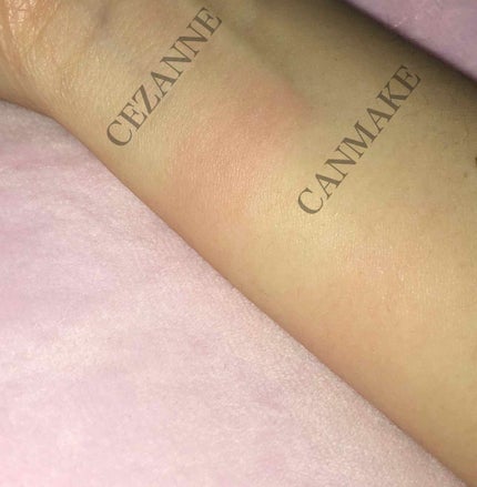 マットフルールチークス/キャンメイク/パウダーチークを使ったクチコミ(3枚目)